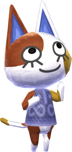 Animal Crossing New Leaf Purrl (284x598)