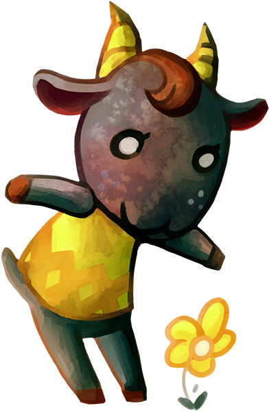 Nan The Goat - Nan Acnl (477x613)