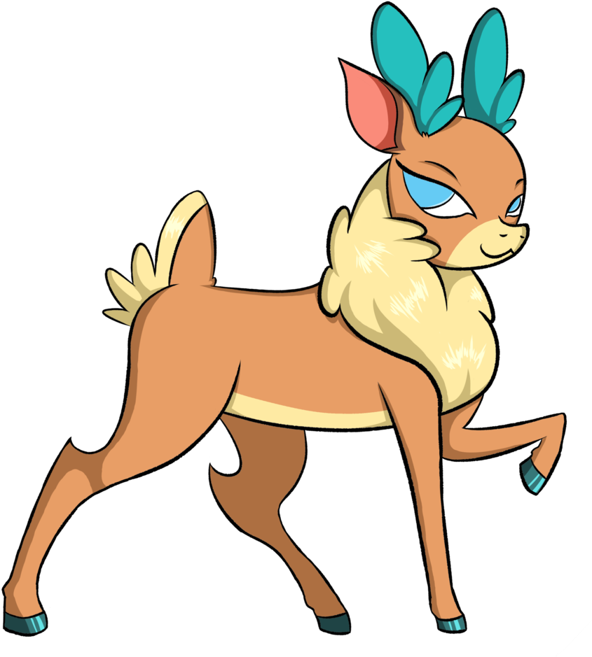 Foxdeimos, Community Related, Deer, Female, Reindeer, - Them's Fightin' Herds (998x1024)