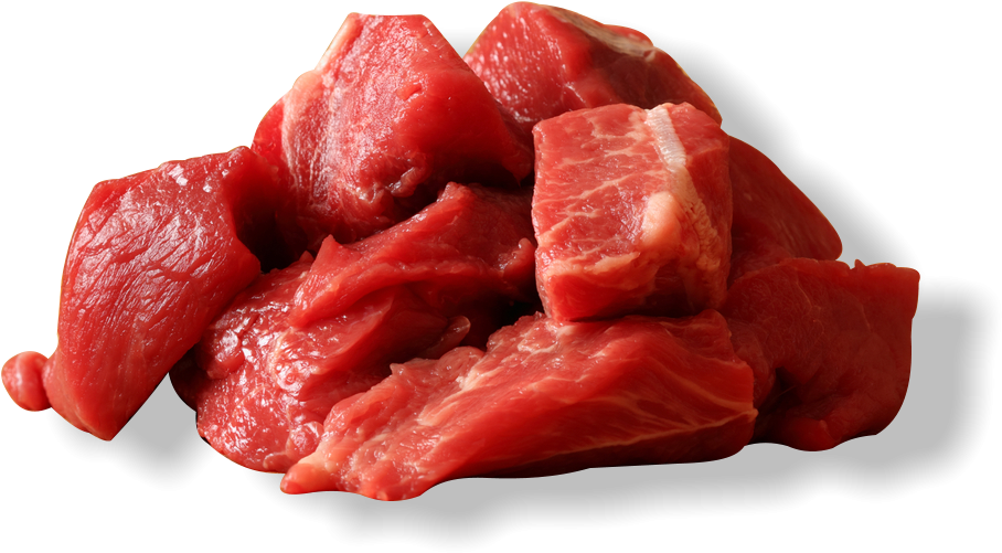 Raw Clipart Cow Meat - Meat Transparent Background (931x535)