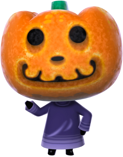Toute Votre Ville Va Être En Fête Car Les Habitants - Animal Crossing New Leaf Halloween (400x512)
