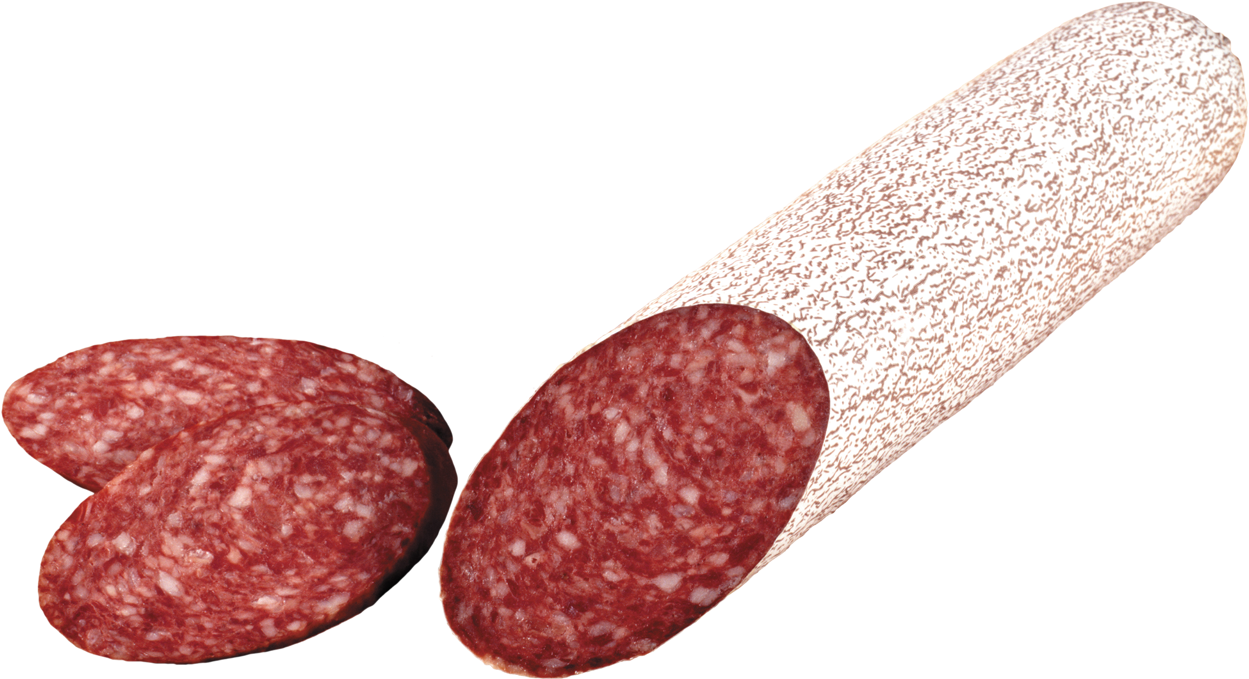 Meat Clipart - Salami Clipart (2500x1361)