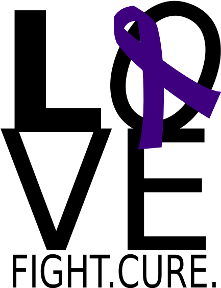 Pancreatic Cancer Purple Ribbon Clip Art (468x594)
