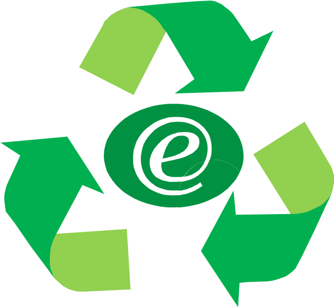E Waste W - Eco Friendly Logo Png (651x628)