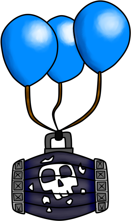 Skeleton Barrel Of Clash Royale By Junior3dgamesofficia - Skeleton Barrel Clash Royale (852x937)