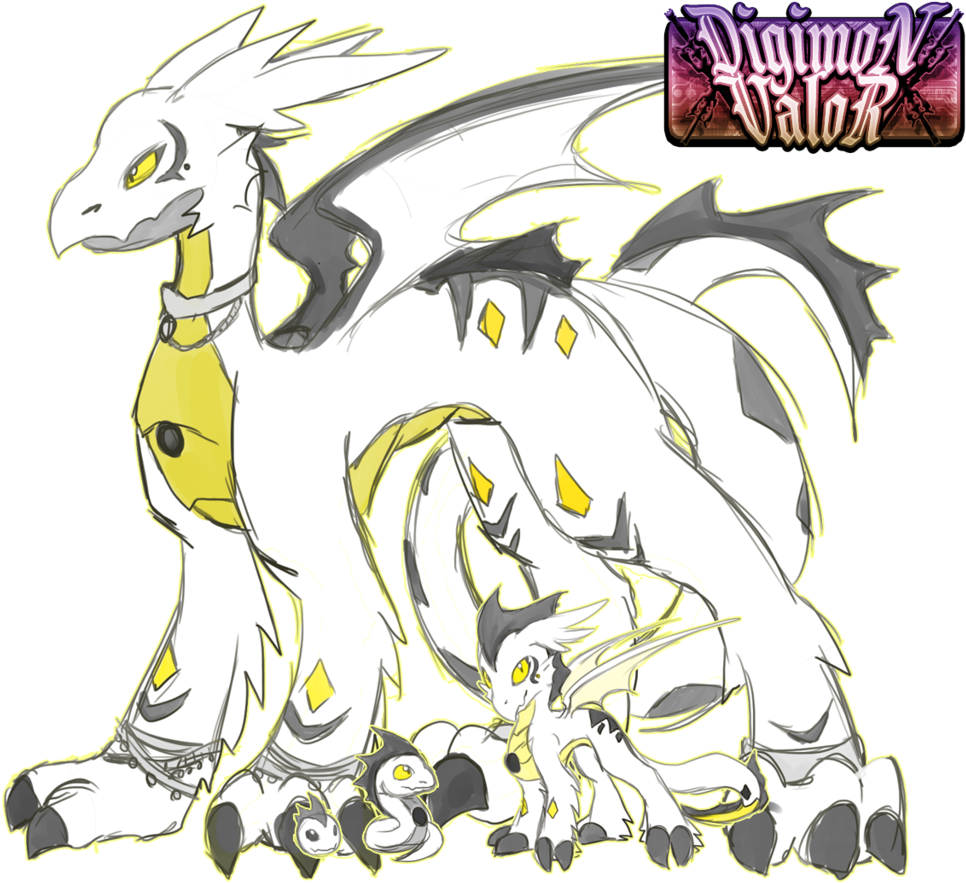 Digimon Valor - Digimon Monsters List Dragon (1024x954)
