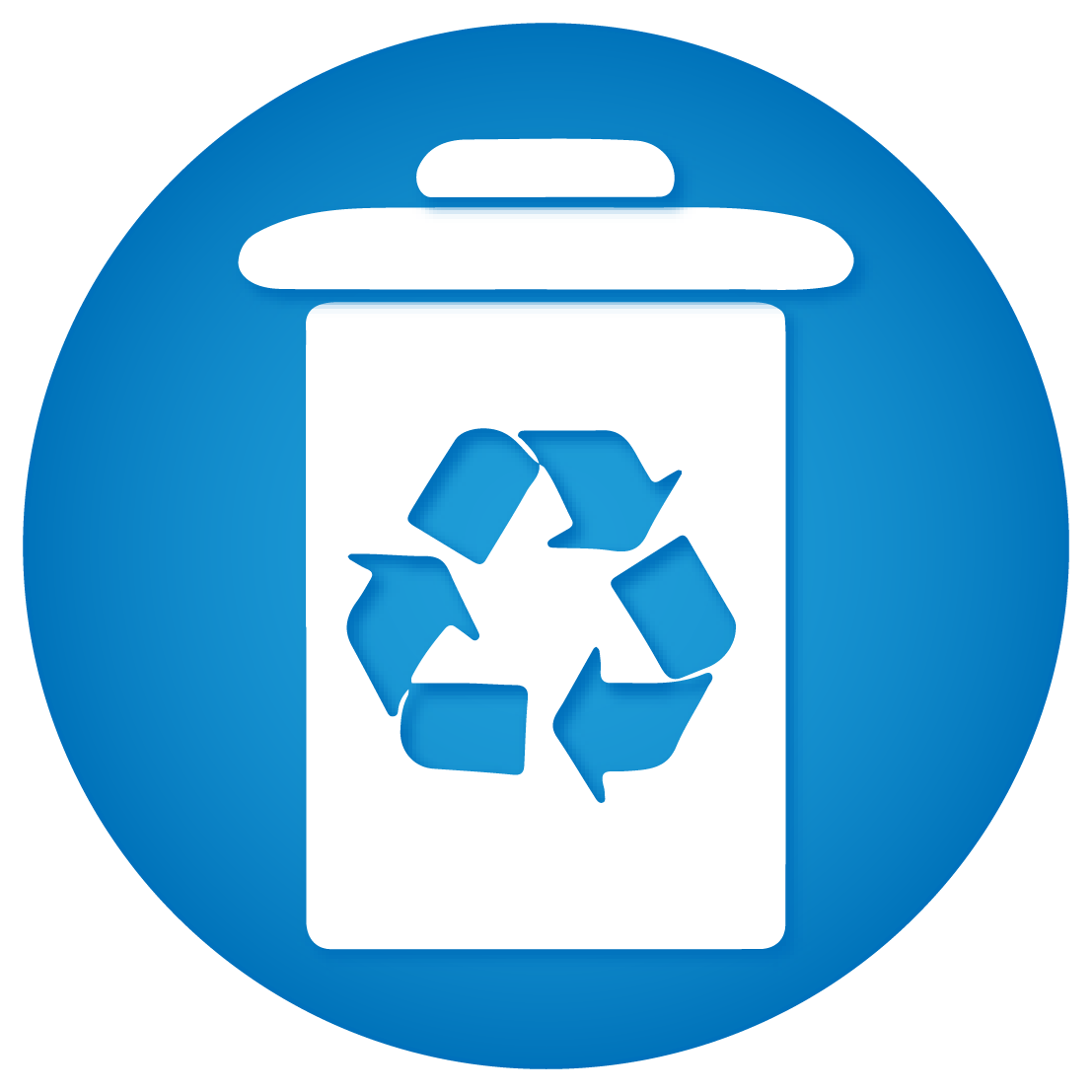 Recycling Services - Trash And Recycling Sticker (1107x1107)