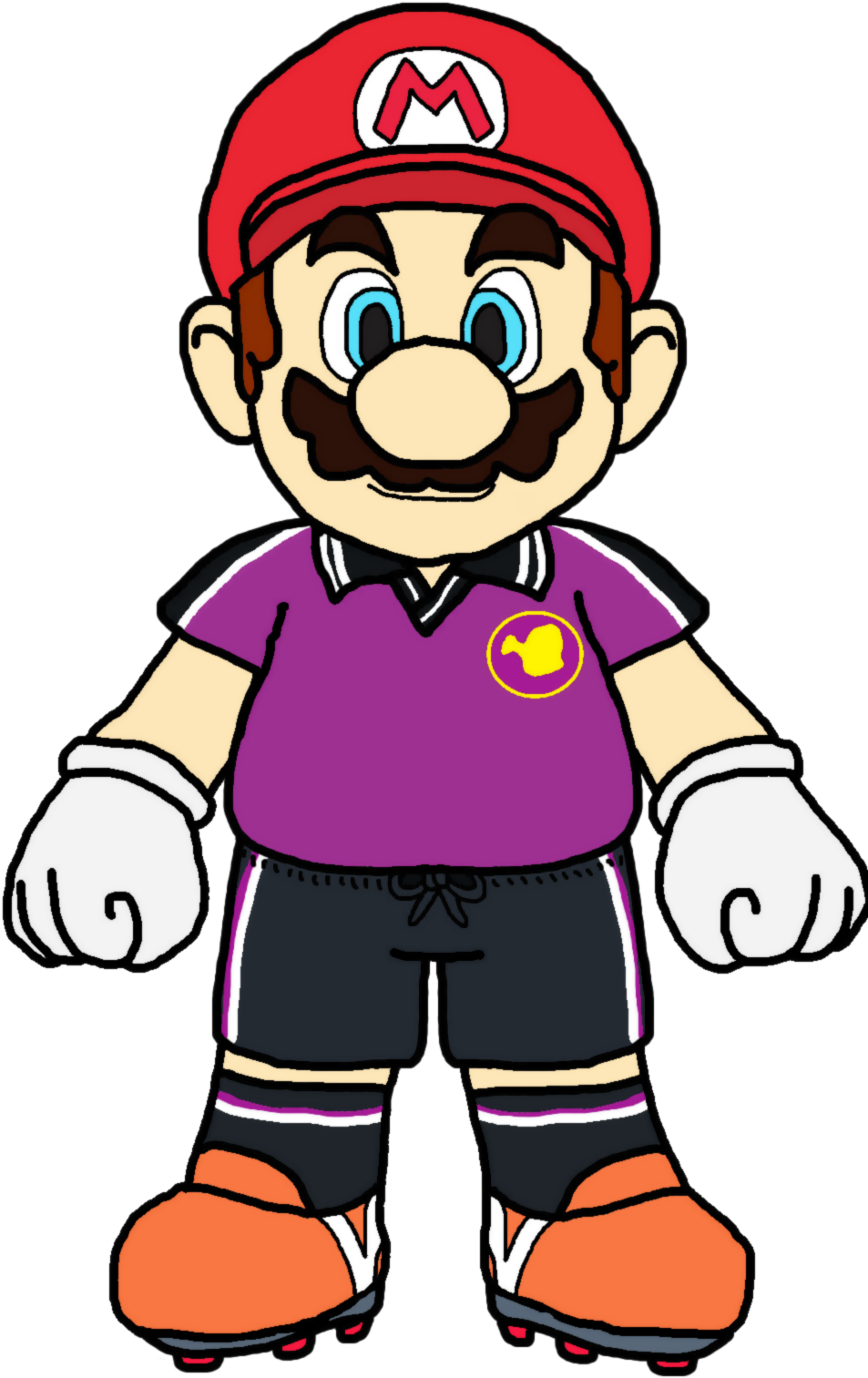 Football By Katlime - Rally Mario And Luigi Deviantart (955x1628)