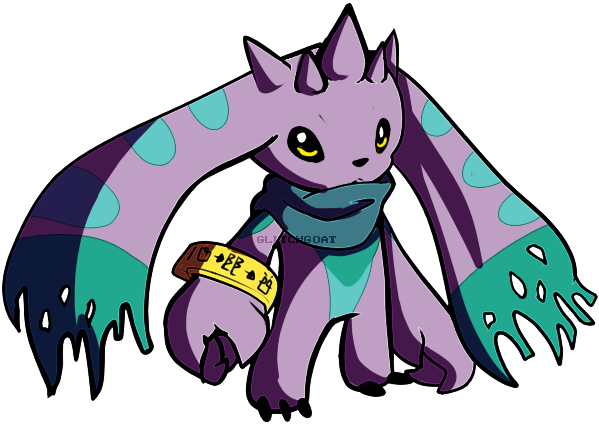 [p] Self-indulgent Digimon Crap By Glitchgoat - Cherubimon Vice (658x464)