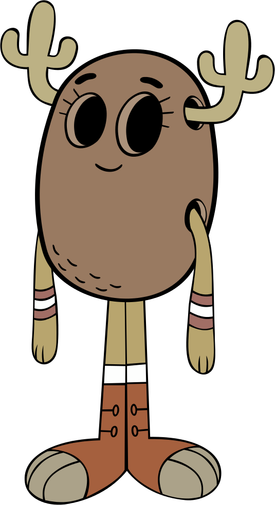 Penny Peanut Version By Megarainbowdash2000 - Penny Amazing World Of Gumball (535x983)