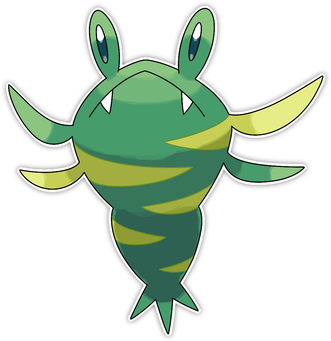 Tentalge, Hydra Fakemon By Smiley-fakemon - Hydra Fakemon (1085x1100)