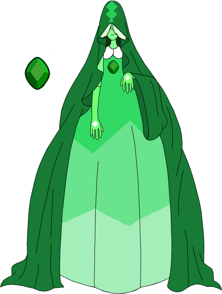 Green Diamond By Victorthevengeful - Cartoon (774x1032)