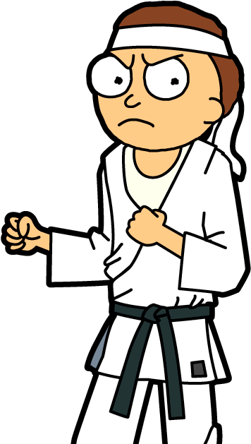 Karate Morty - Karate Morty (364x650)