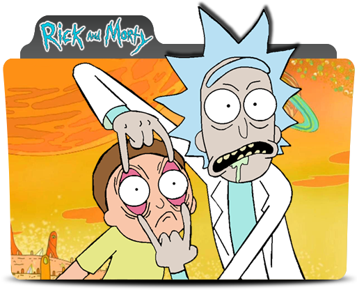 Rick And Morty Folder Icon Alternative By Asmodeopt - Rick & Morty Icon (512x512)