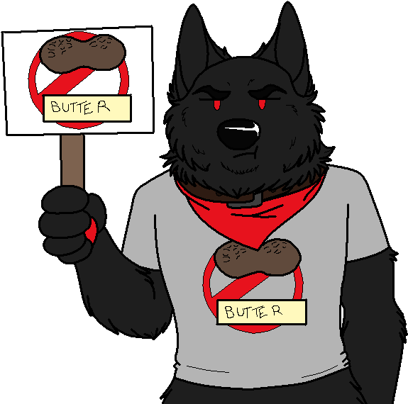 Anti Peanut Butter Club By Tyrannosaurs - Cartoon (654x606)