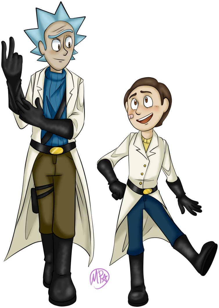Rick And Morty Ocs By Magicphoblc - Cartoon (755x1058)