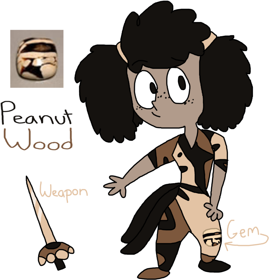 Peanut Wood [gemsona] By Nelghb0r - Cartoon (1024x1024)