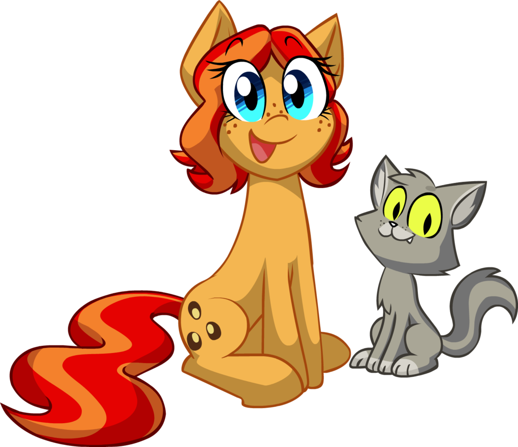 Peanut Bucker And Larson Cat By Jeffkyler14 - Cartoon (1024x884)