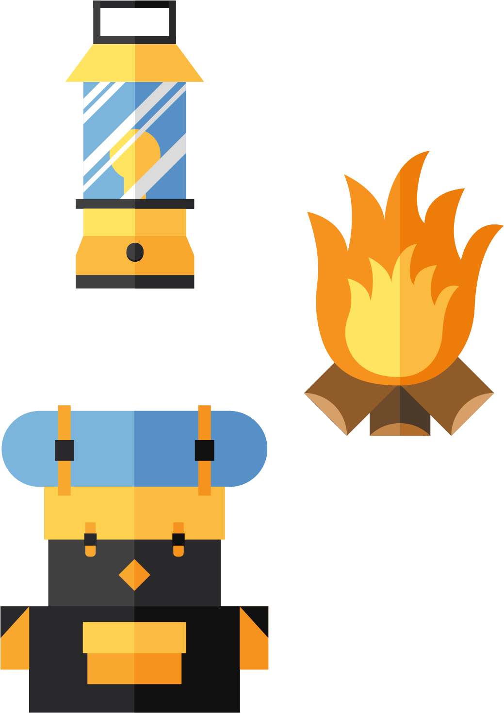Camping Baggage Icon - Explorer (1920x1503)