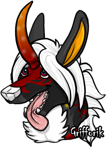 Headshot Shiveren 5 By Grifforik - Cartoon (358x495)