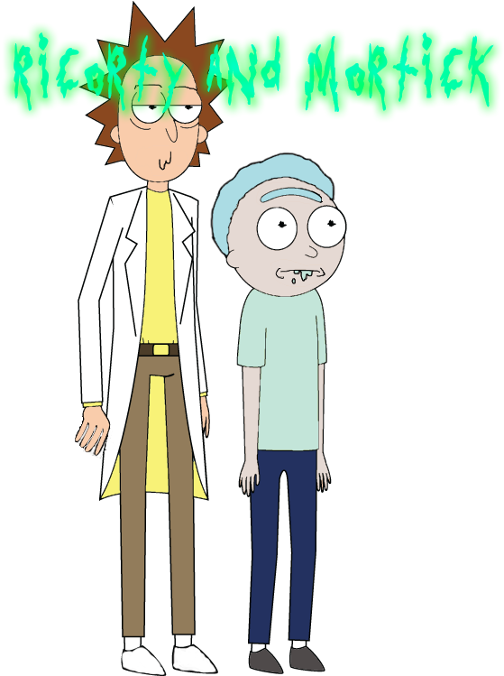 Rick And Morty - Rick And Morty Characters (612x792)