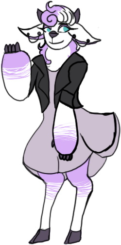 Goat Anthro Adopt By Krivas32 - Drawing (300x600)