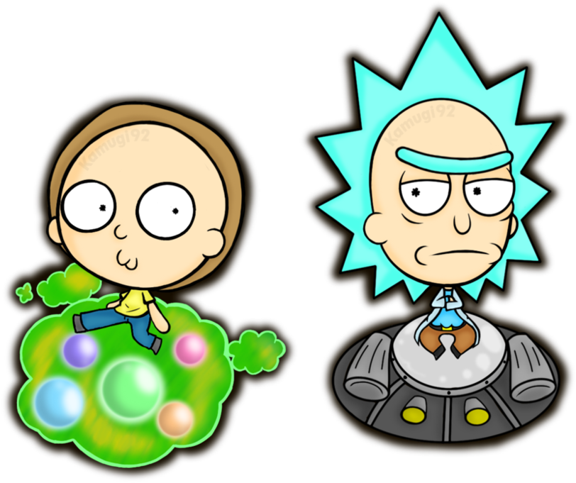 Rick And Morty By Kamugi92 - Rick And Morty (1000x799)