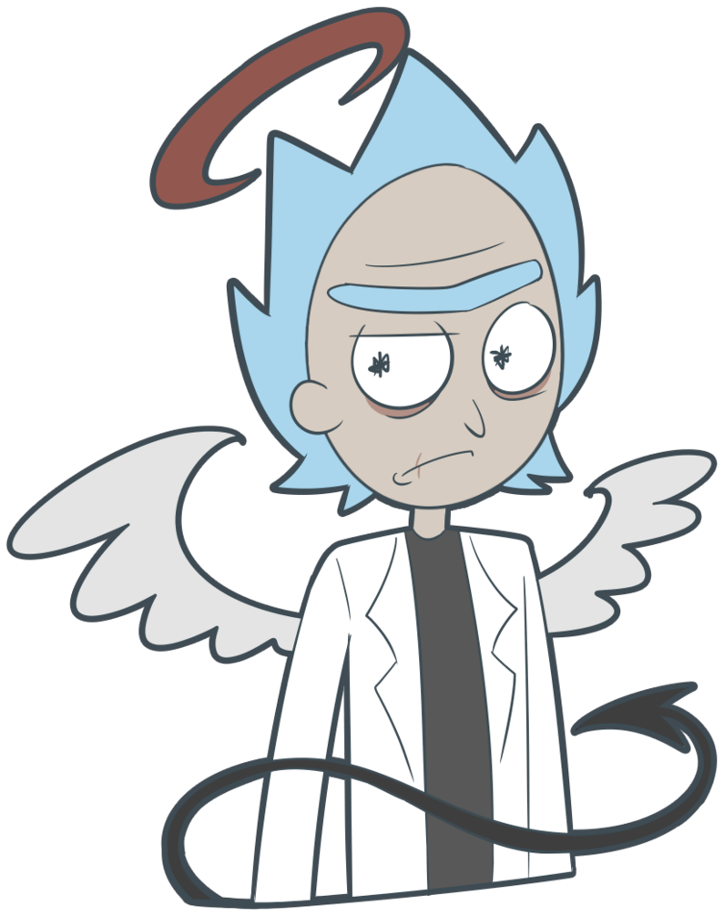 Rick And Morty - Rick And Morty Profile (795x1005)