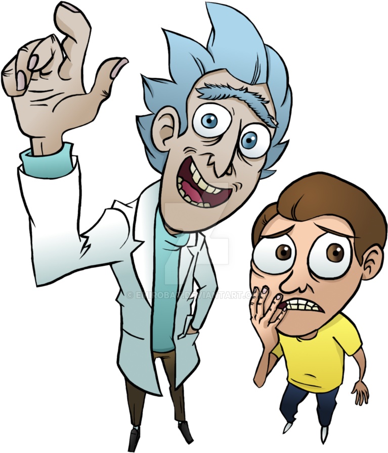 Rick And Morty Forever And Forever 100 Years By Emirobat - Rick And Morty (831x961)