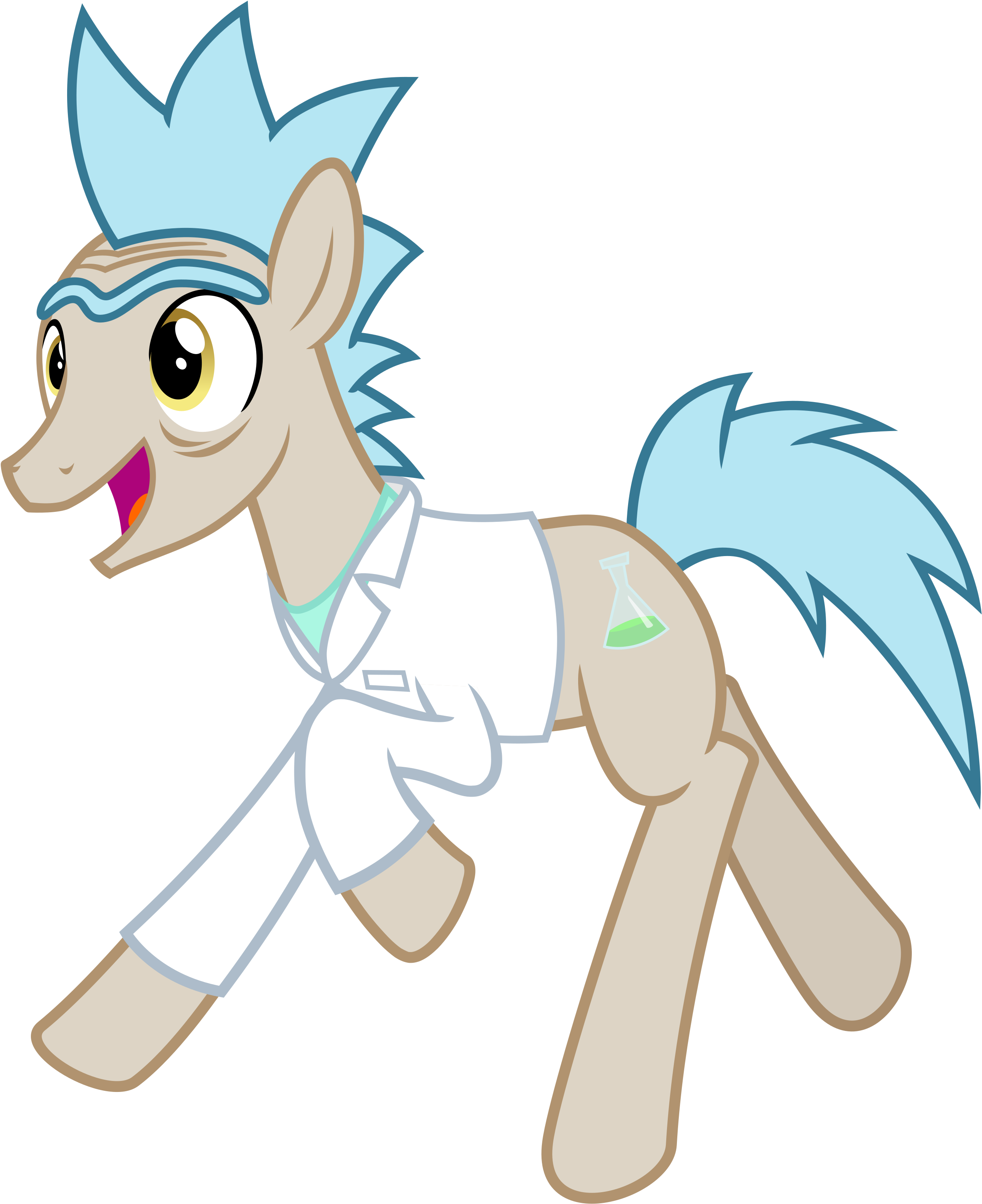 Pony Rick Sanchez By Cheezedoodle96 - Rick Sanchez (3200x3200)