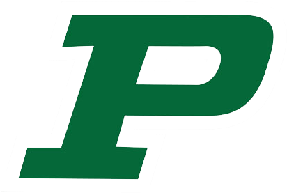 Pella Community Night Iowa Vs Uni Football - Logo P Png (500x300)