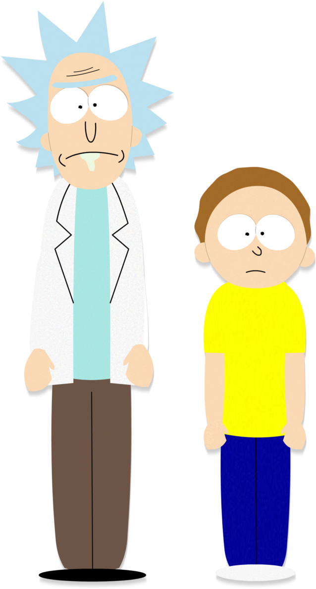South Rick By Lolwutburger - Cartoon (666x1199)