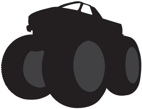 Bigfoot Monster Truck Silhouette Transparent Png - Bigfoot (512x512)