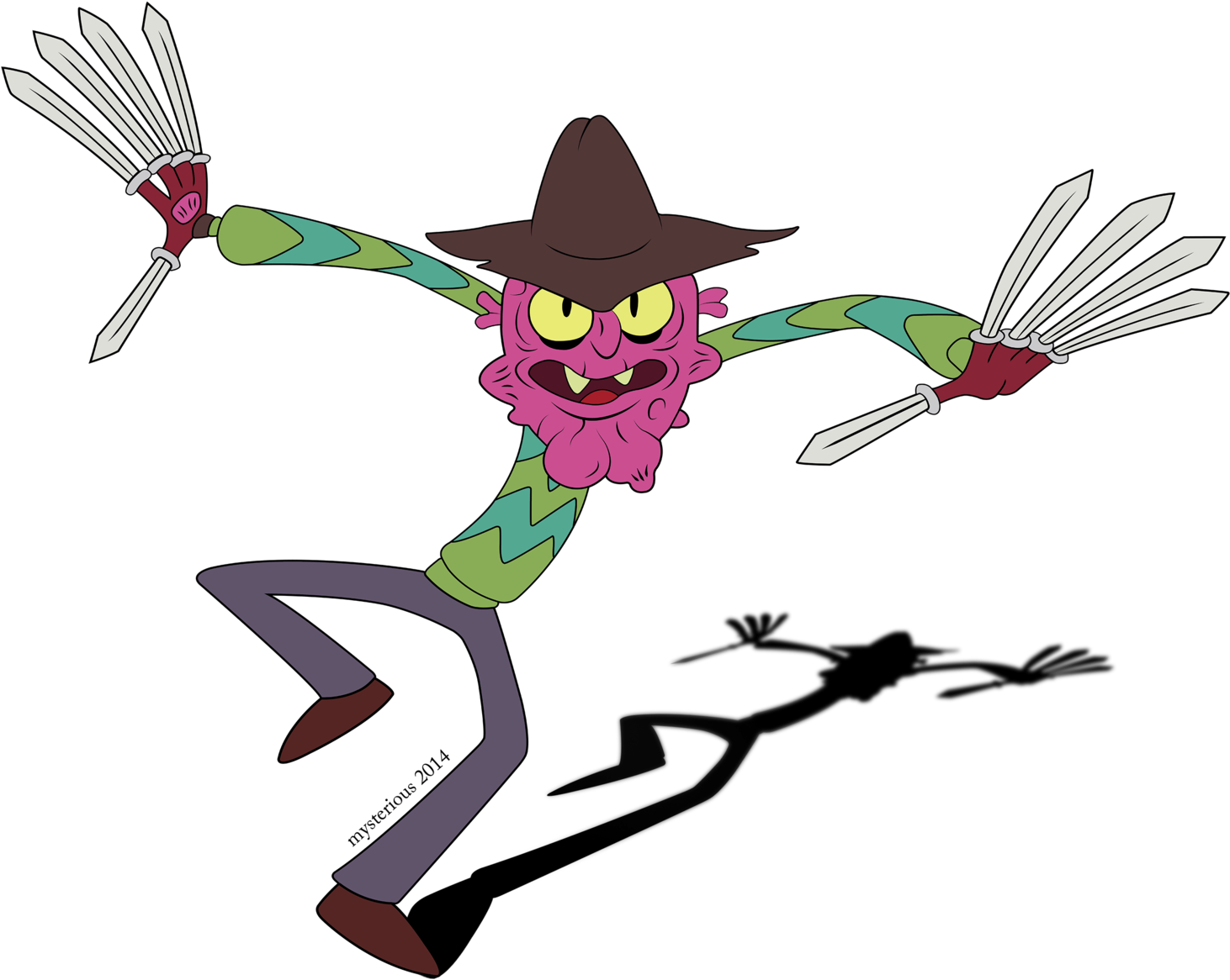 Scary Terry Vector By Mysterious Master X - Scary Terry Clip Art (1600x1600)