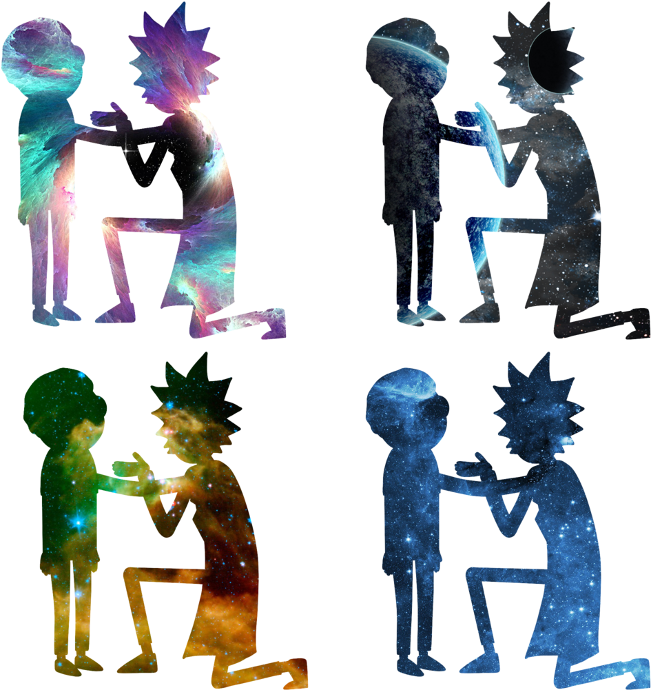 Rick And Morty Space By Thederpygirl Rick And Morty - Design (1024x1024)
