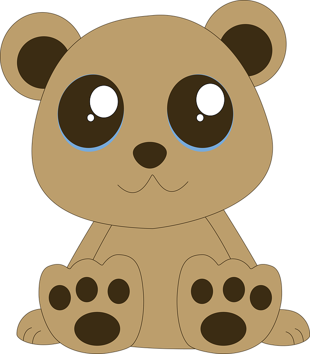 Camping Bear Cliparts 13, - Sitting Bear Clipart (630x720)