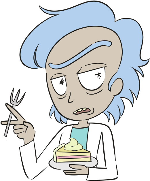 Rick And Morty - Cartoon (643x688)