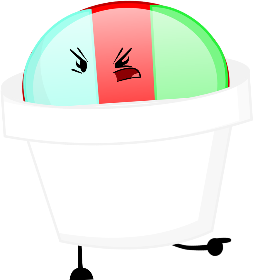 Shaved Ice Fan-made Pose - Ice (1000x1002)