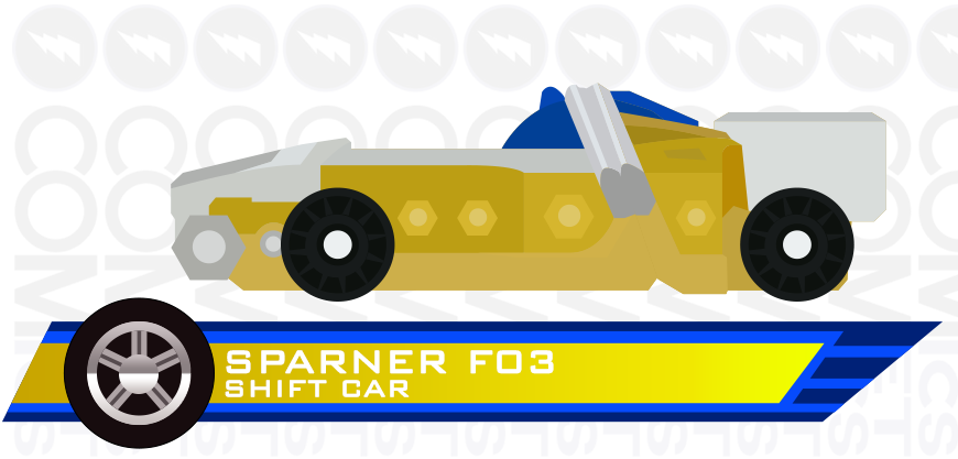Markolios 12 0 Shift Car Sparner F03 By Cometcomics - Max Flare Shift Car (870x417)