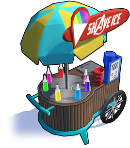 Shave Ice Cart - Water Transportation (486x400)