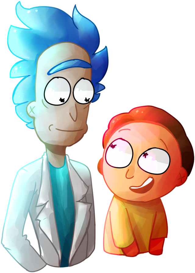 Sanzysanpai 30 4 Rick And Morty By Allavarii - Cartoon (1024x1006)
