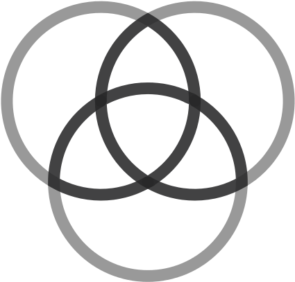 Forming The Flower Of Life Tripod Of Life - Circle Of Life Symbols (440x424)