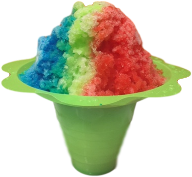 Snow Cones In Flower Cup (480x640)