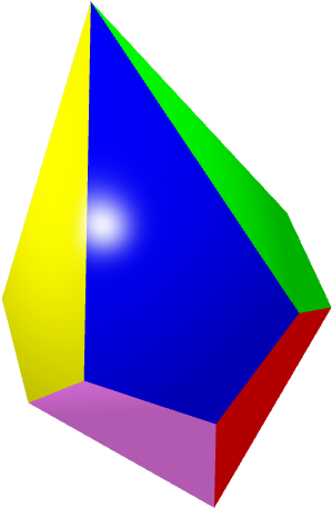 Pentagonal Deltohedron - Deltoedro Hexagonal (325x481)