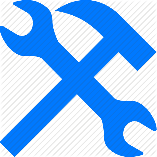 Ice Machine Repair Clip Art - Tool Icon Blue (512x512)