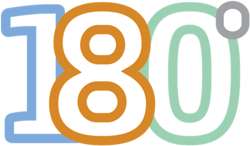 Logo Of 180 Degrees - 180 Degrees Png (538x311)