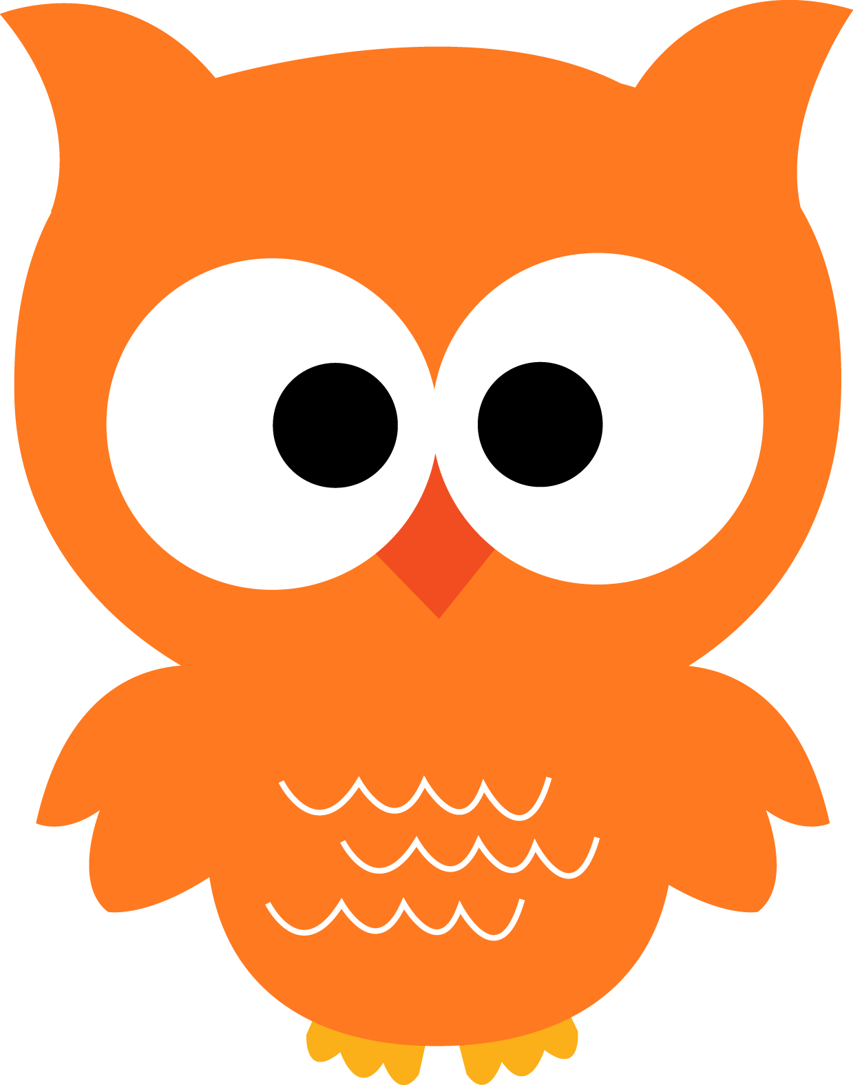Giggle And Print - Cartoon Owl (1239x1576)