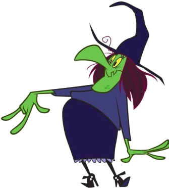 Witch Lezah - Looney Tunes Show Witch Lezah (335x391)