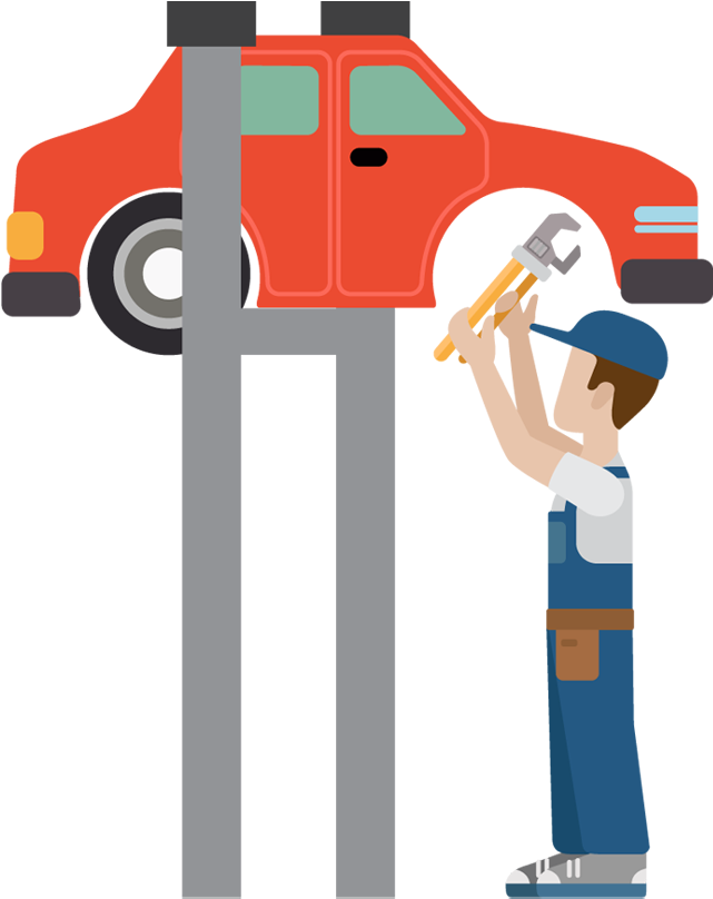 Codes For Insertion - Car Repair Clipart Png (650x810)