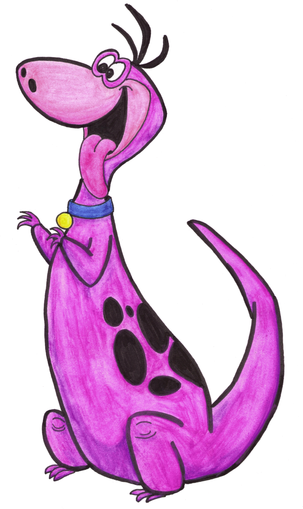 Classic Cartoon Network Collab By Moonymina - The Flintstones (1024x1712)